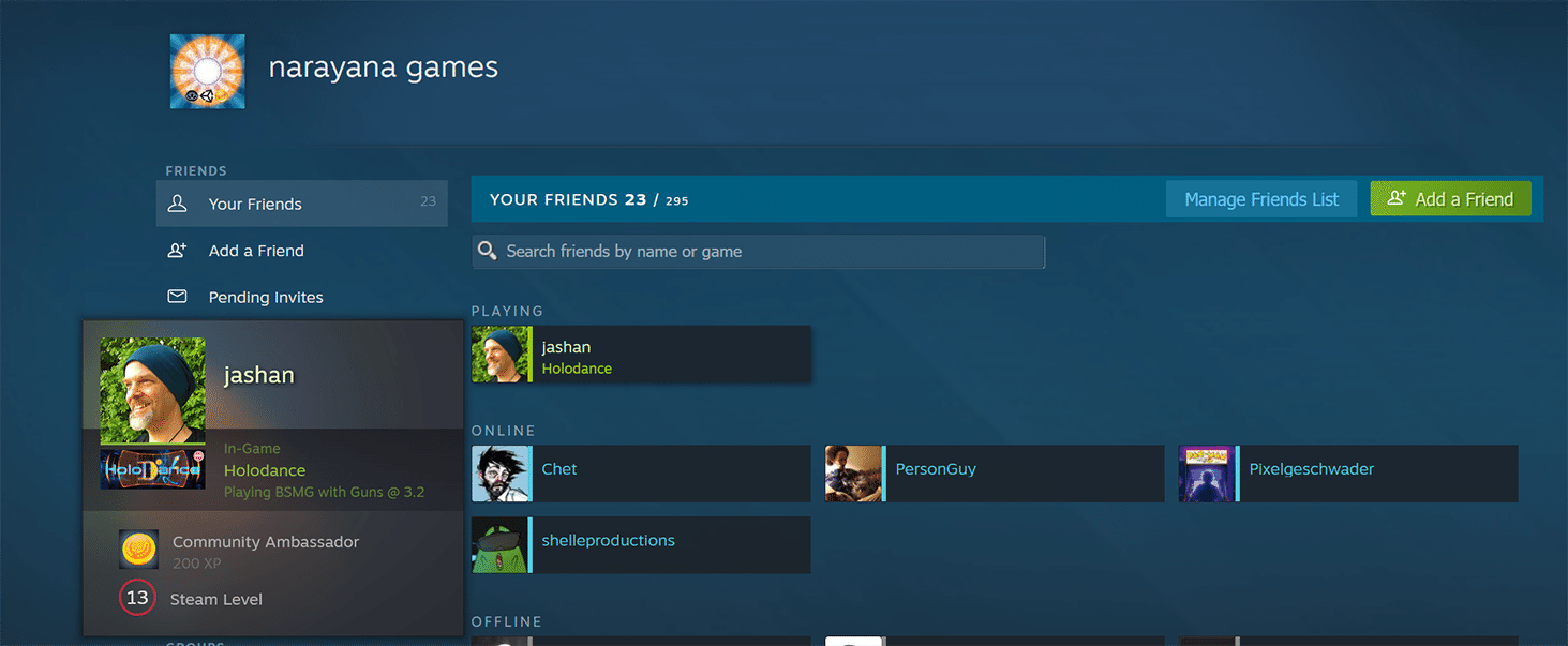 Изображение из объявления Steam