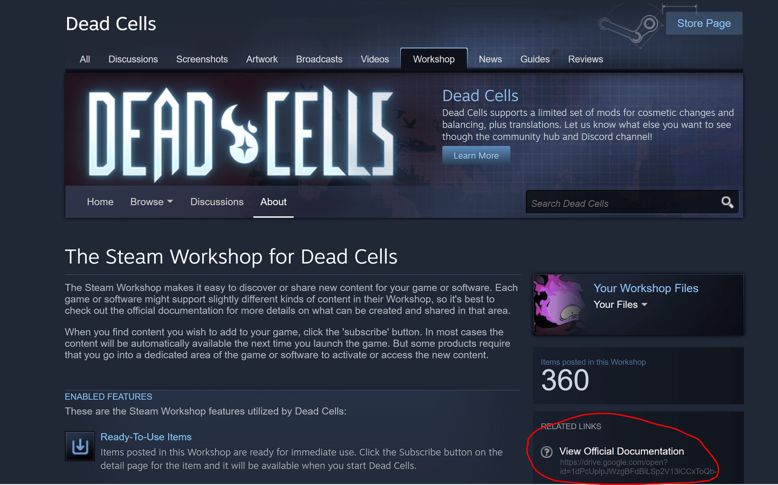 Изображение из объявления Steam