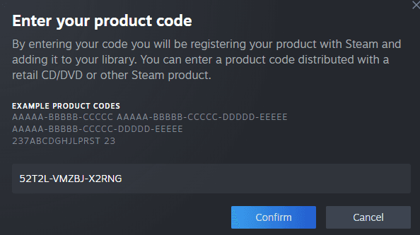 Изображение из объявления Steam