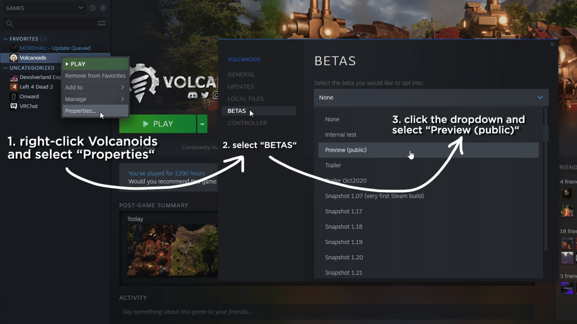 Изображение из объявления Steam