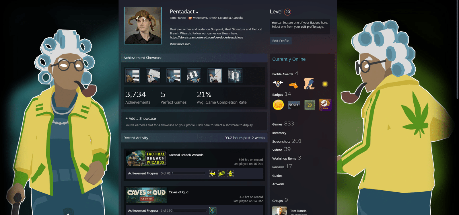 Изображение из объявления Steam