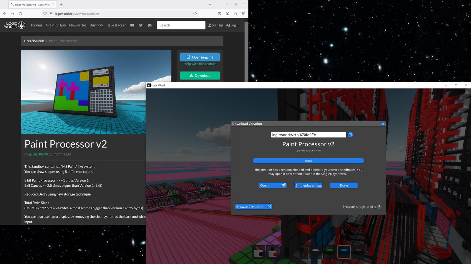 Изображение из объявления Steam