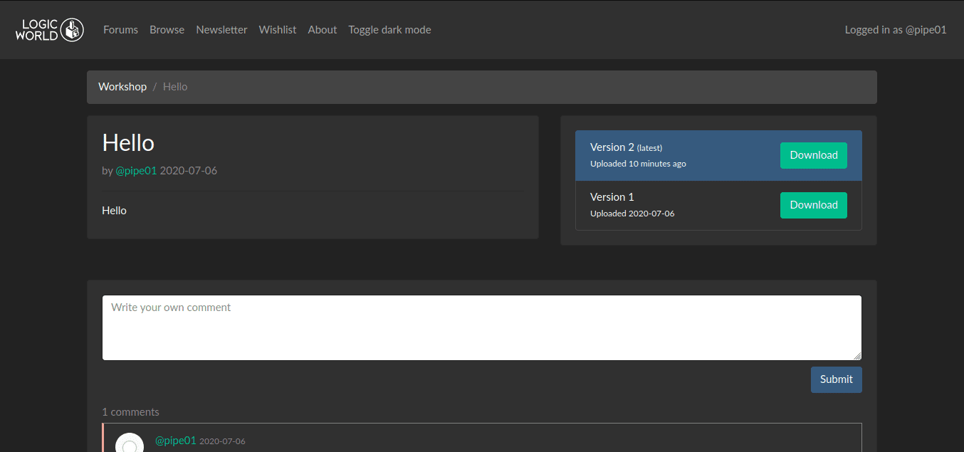 Изображение из объявления Steam
