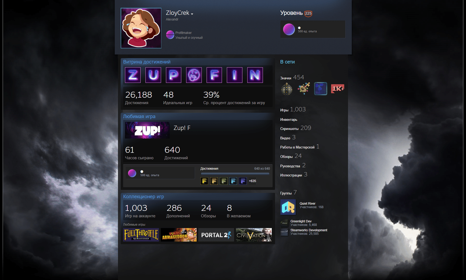 Изображение из объявления Steam