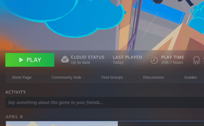 Изображение из объявления Steam