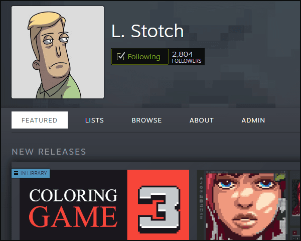 Изображение из объявления Steam