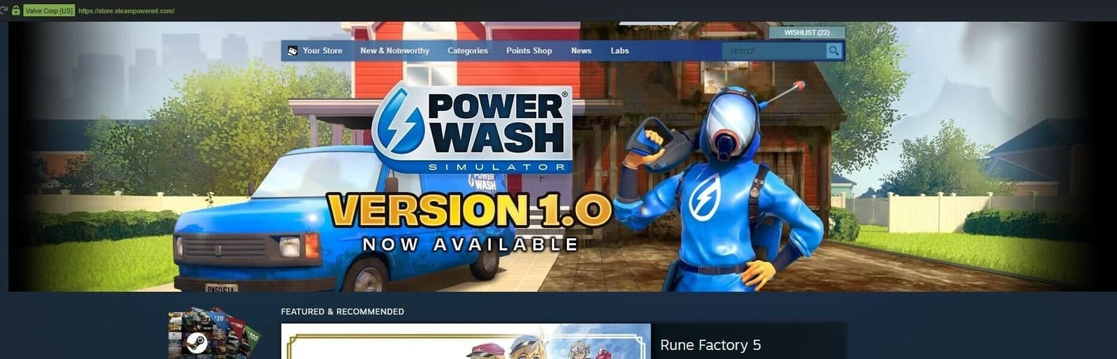 Изображение из объявления Steam