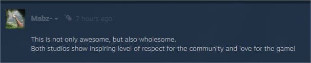 Изображение из объявления Steam