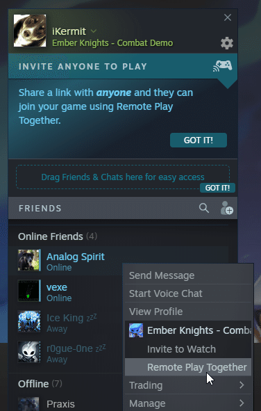 Изображение из объявления Steam