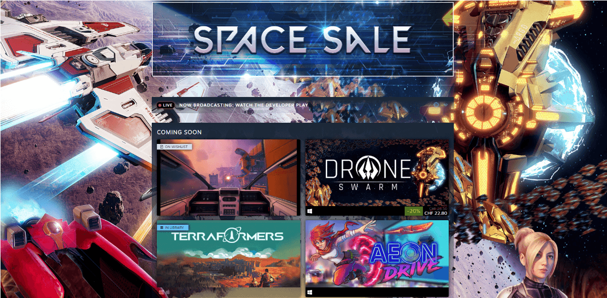 Изображение из объявления Steam