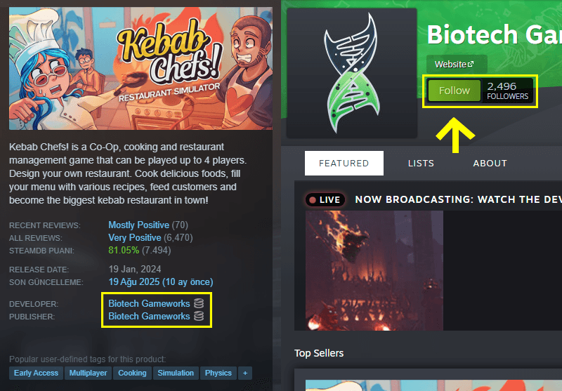 Изображение из объявления Steam