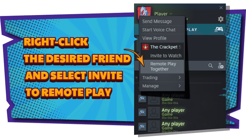 Изображение из объявления Steam