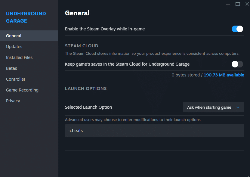 Изображение из объявления Steam