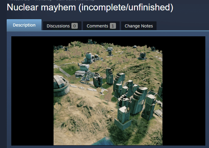 Изображение из объявления Steam