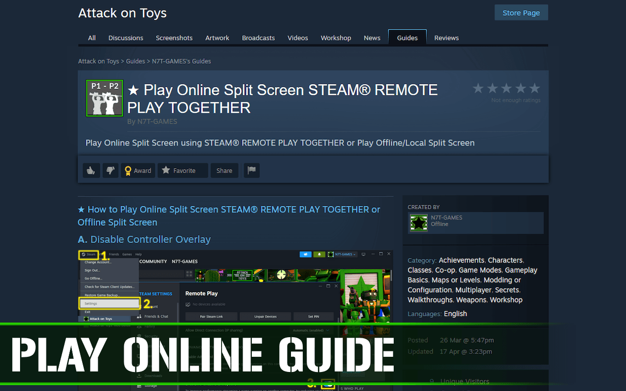Изображение из объявления Steam
