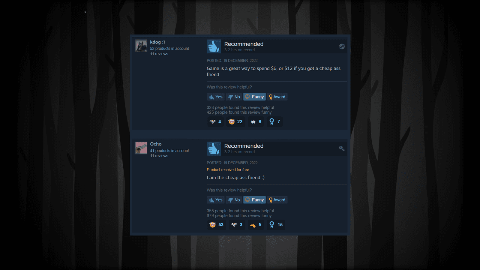 Изображение из объявления Steam