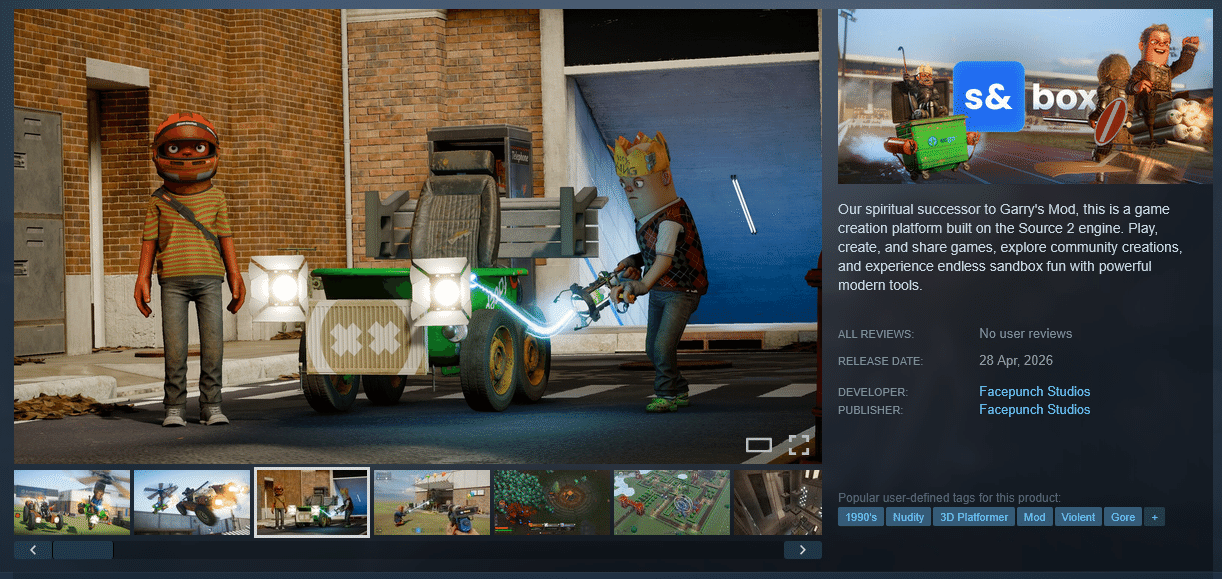 Изображение из объявления Steam