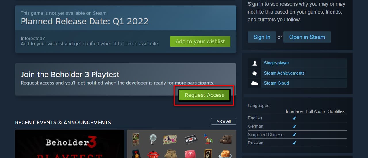 Изображение из объявления Steam