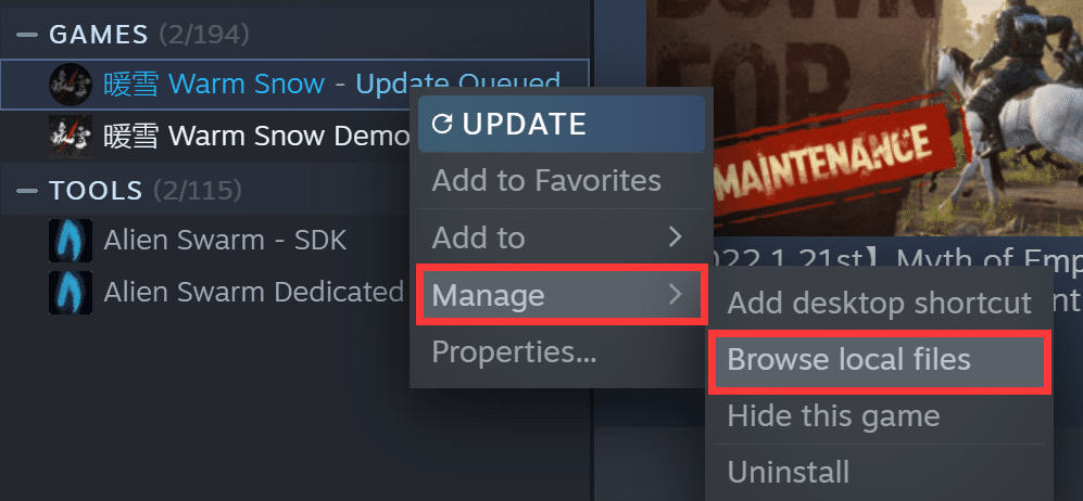 Изображение из объявления Steam