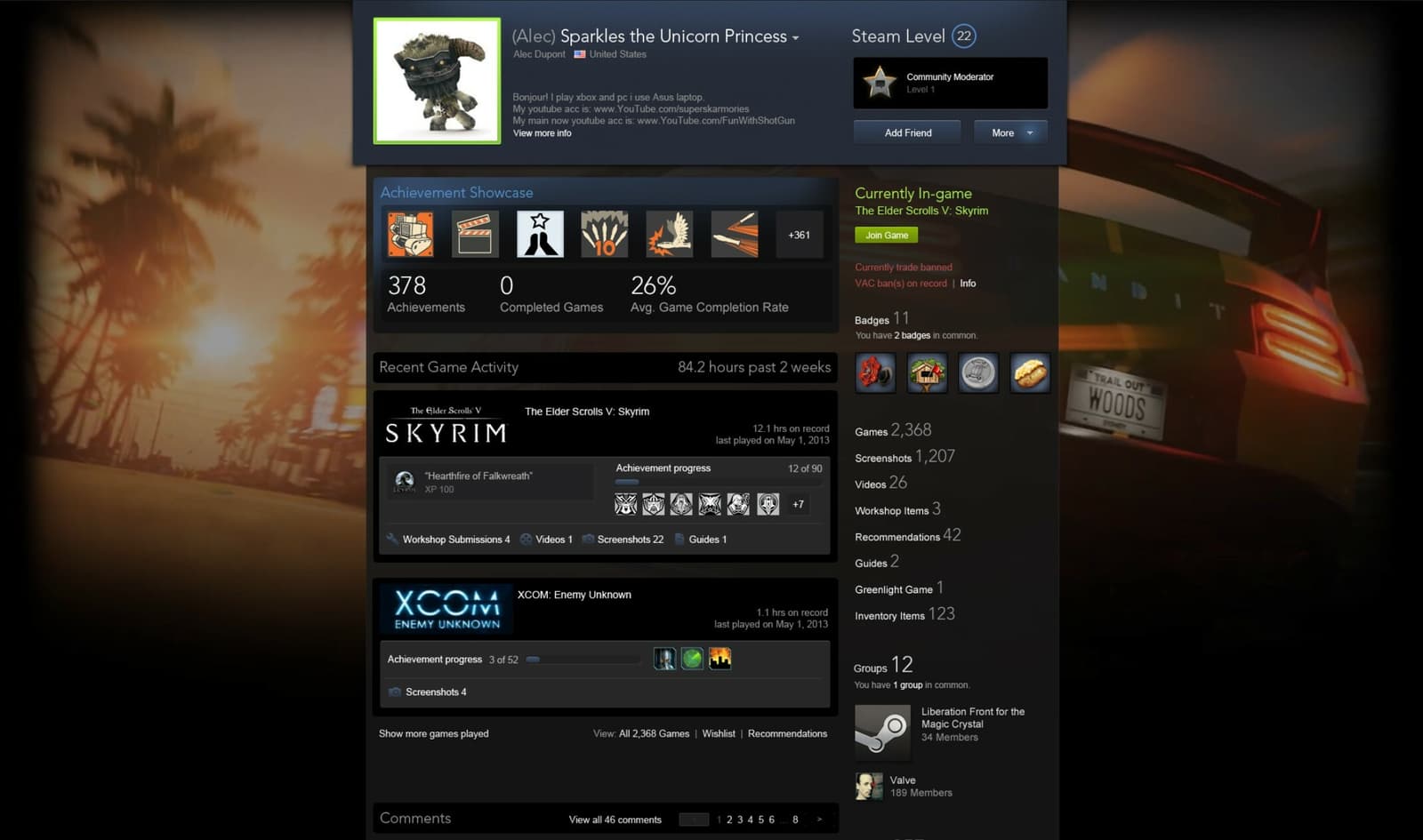 Изображение из объявления Steam