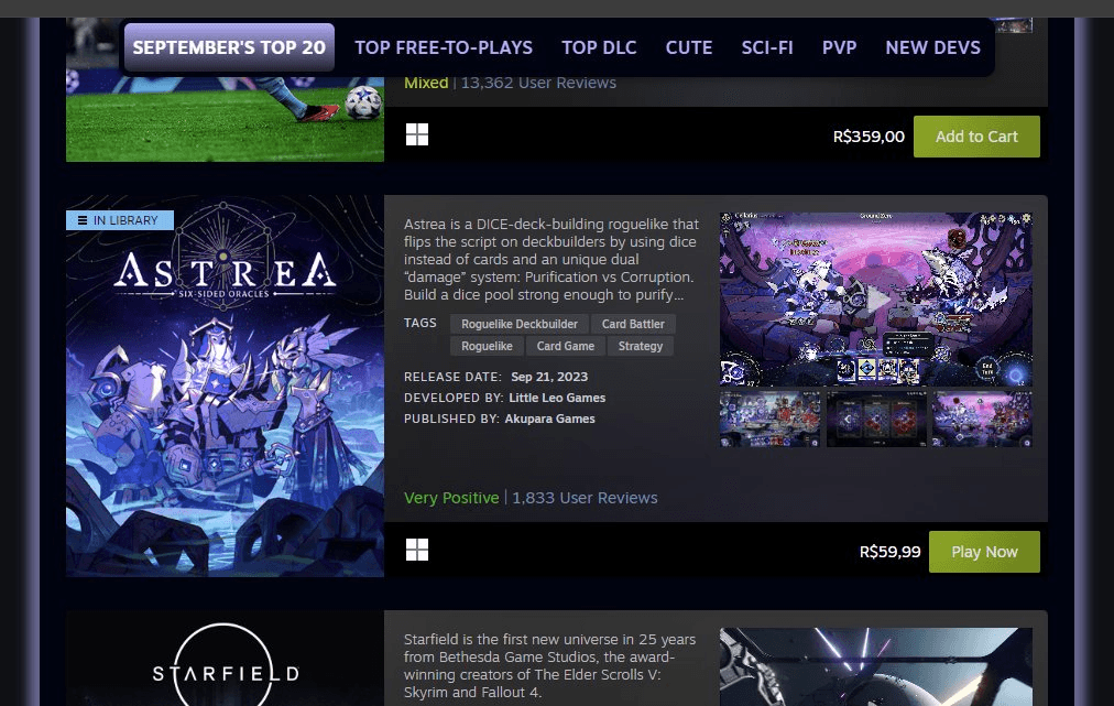 Изображение из объявления Steam