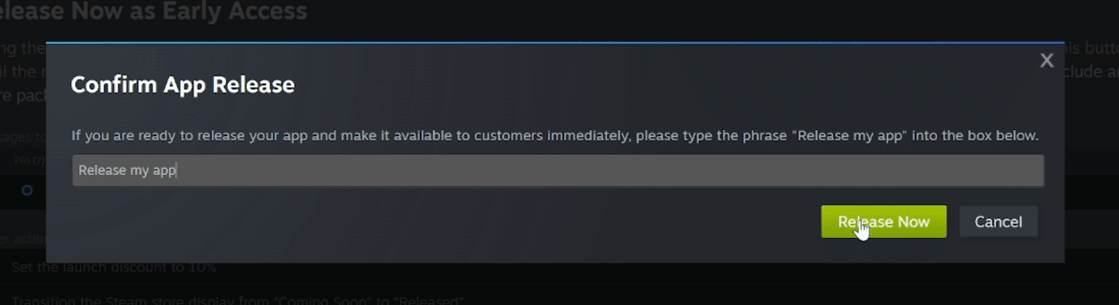 Изображение из объявления Steam