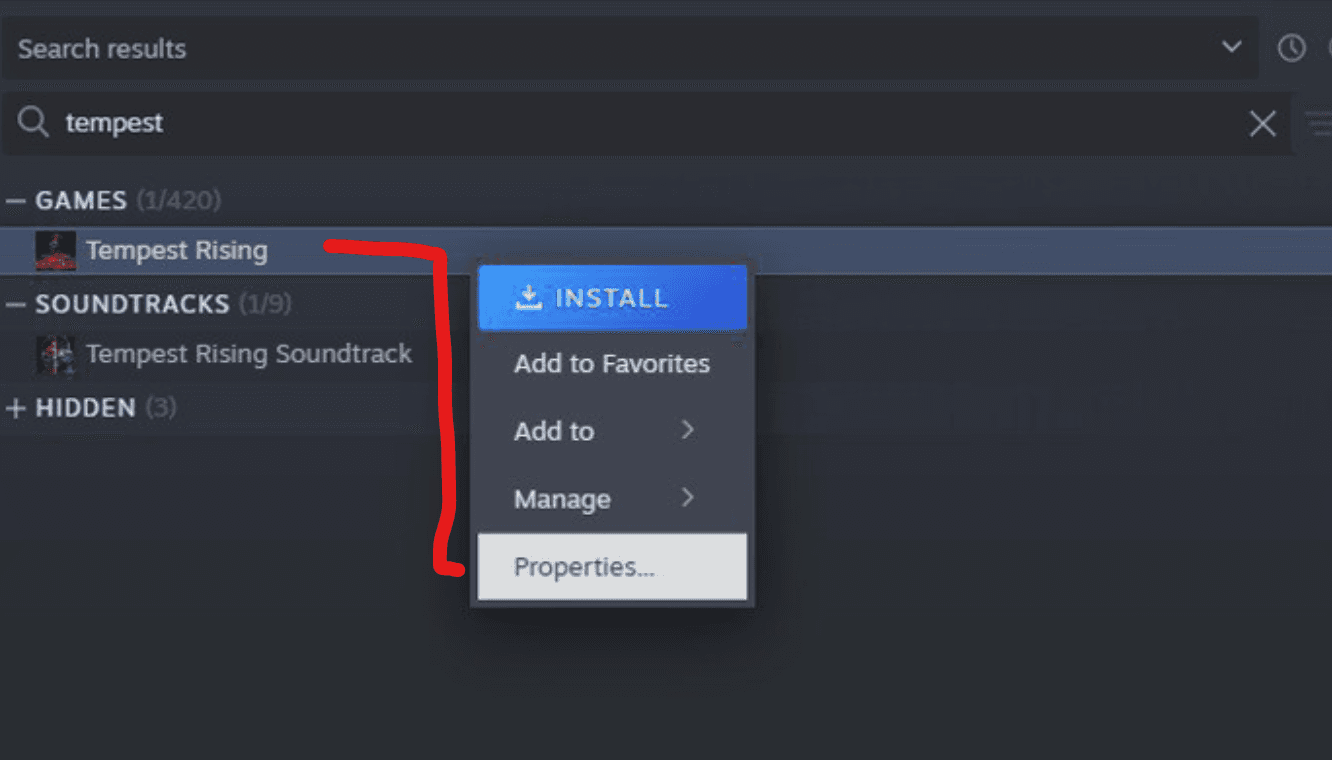 Изображение из объявления Steam
