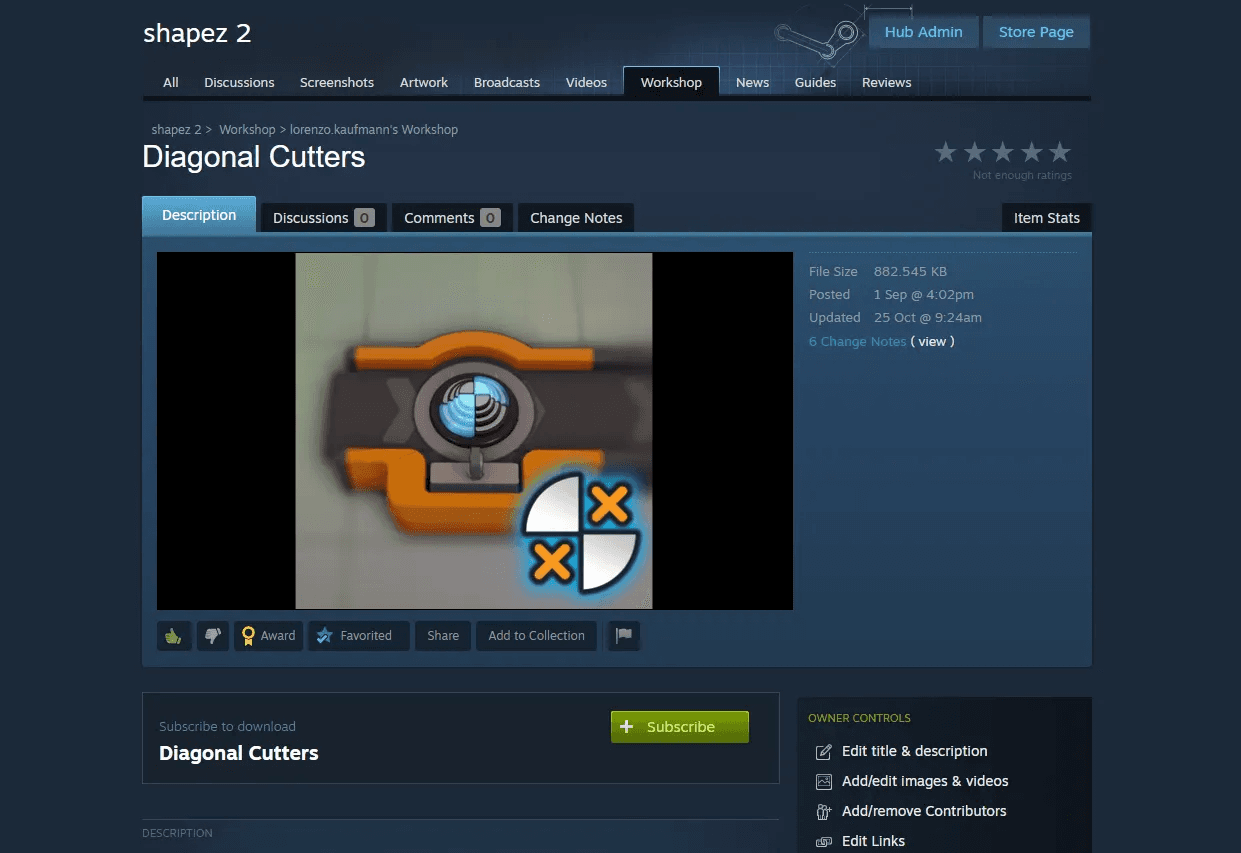 Изображение из объявления Steam