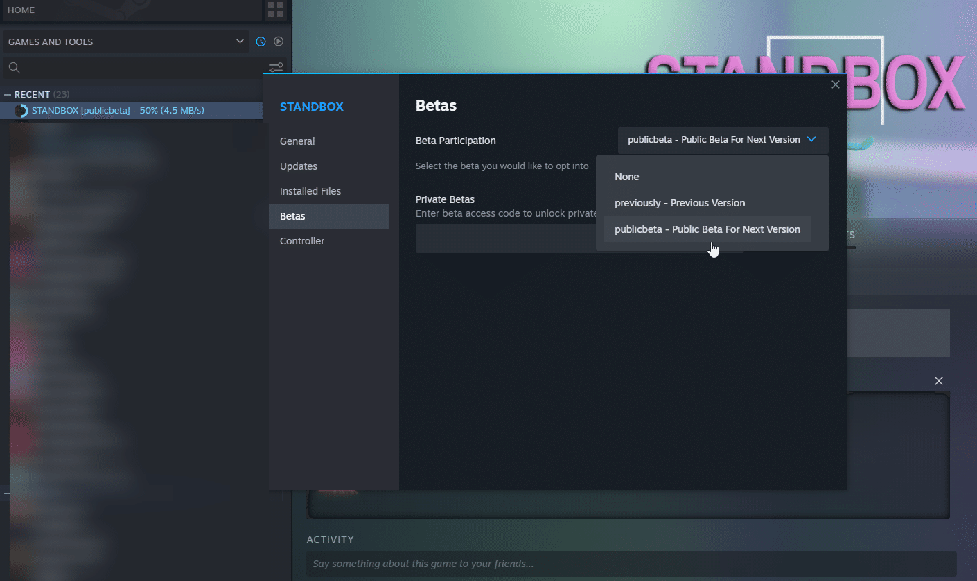 Изображение из объявления Steam