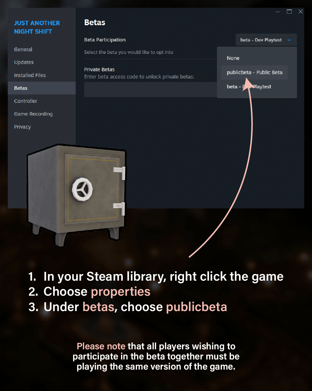 Изображение из объявления Steam