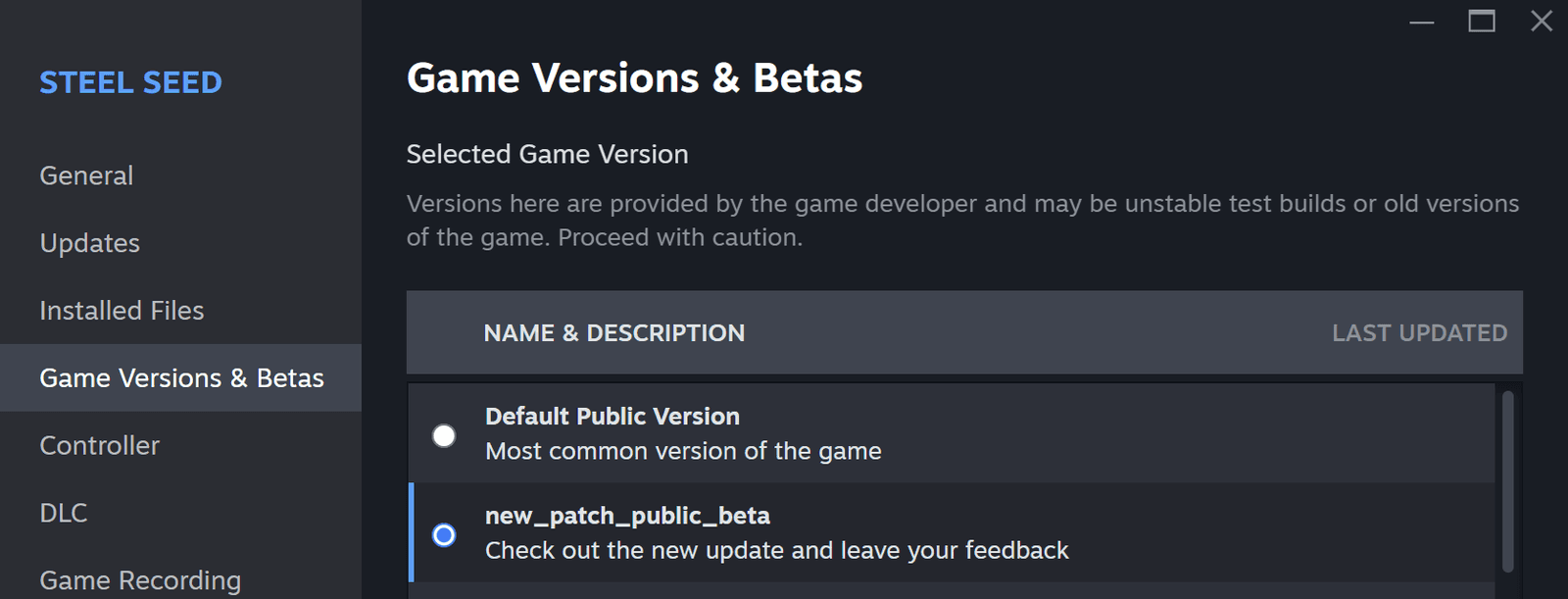 Изображение из объявления Steam