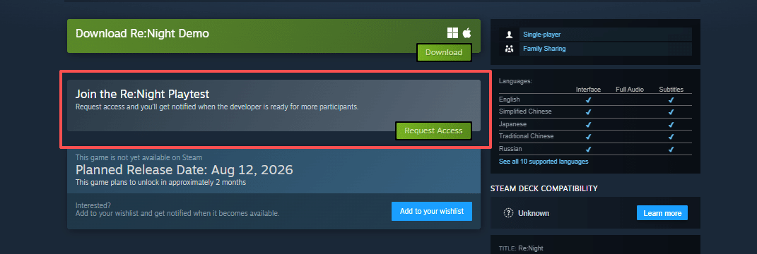 Изображение из объявления Steam