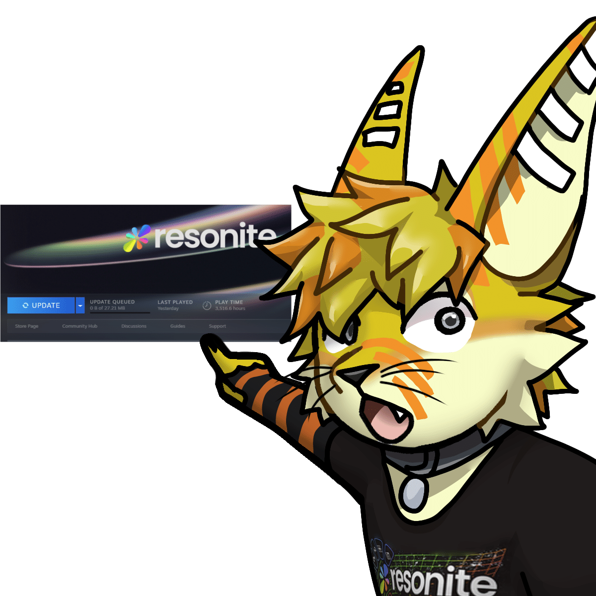 Изображение из объявления Steam