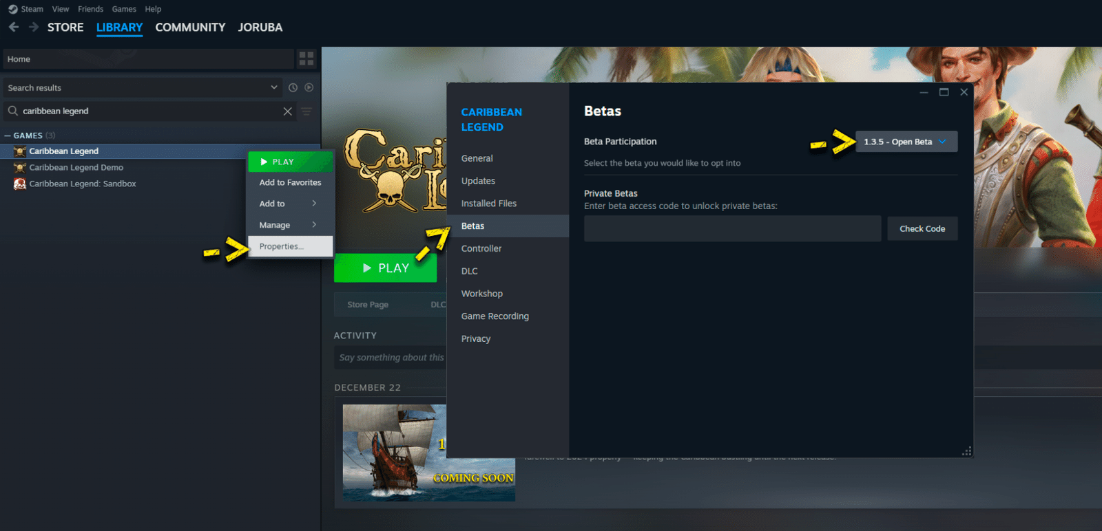 Изображение из объявления Steam