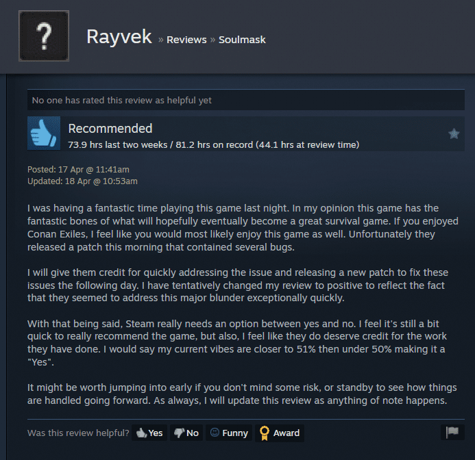Изображение из объявления Steam