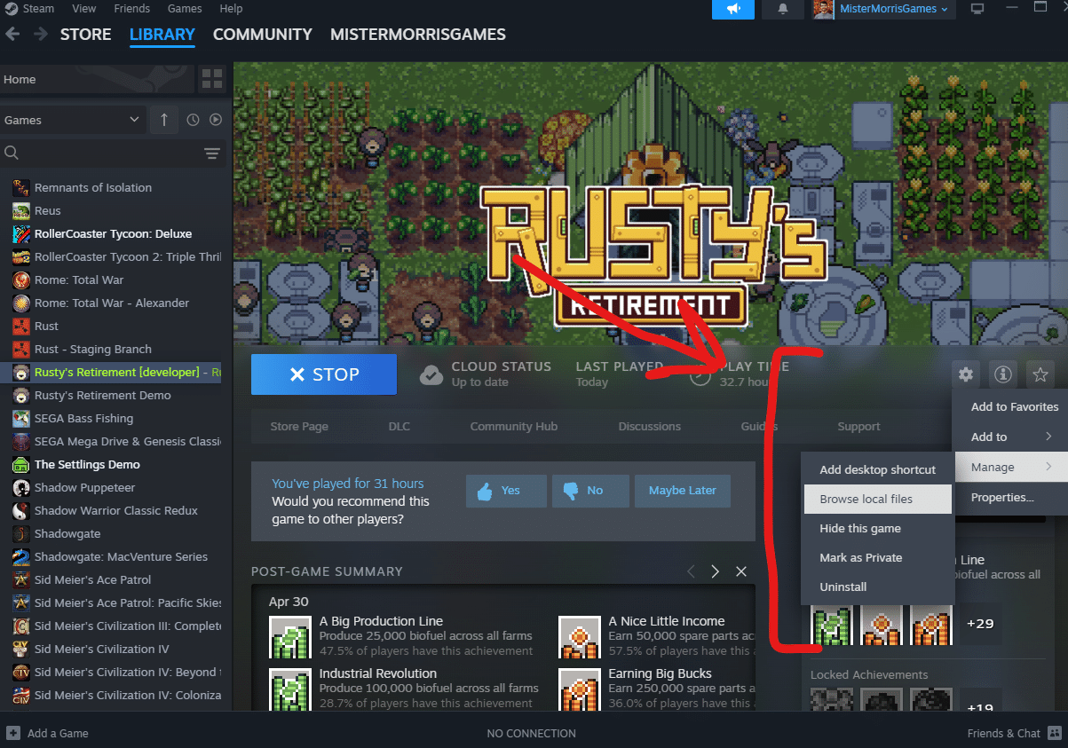 Изображение из объявления Steam