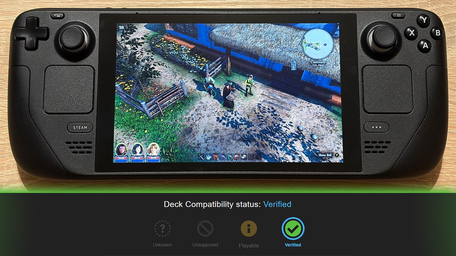 Изображение из объявления Steam