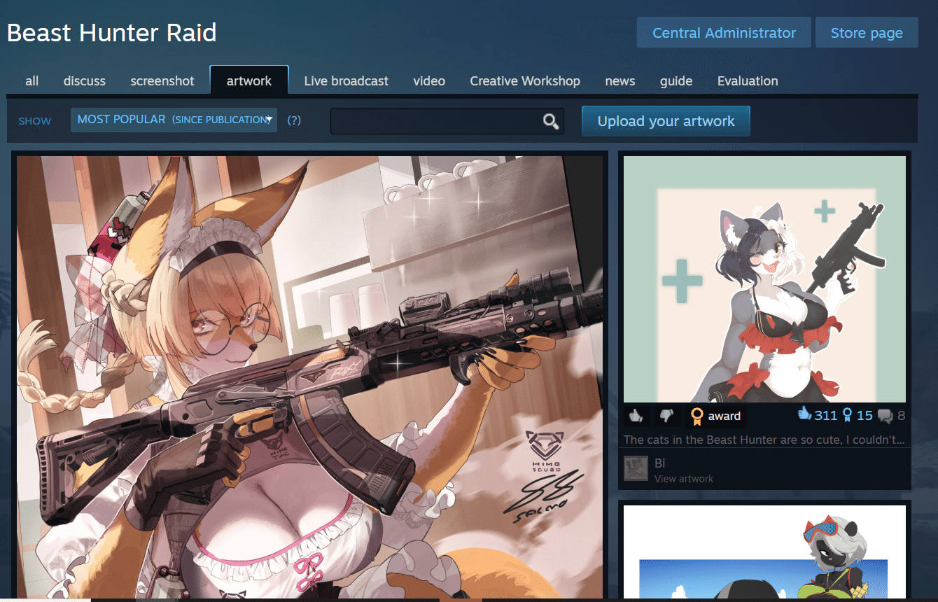 Изображение из объявления Steam