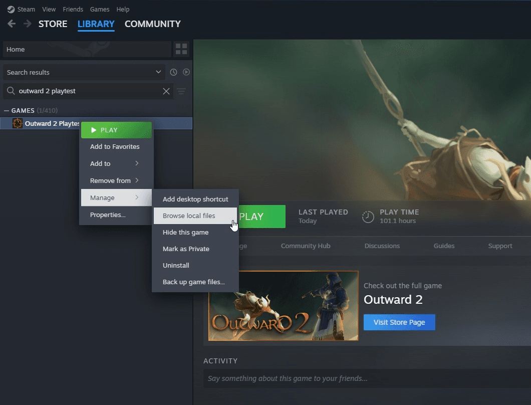 Изображение из объявления Steam