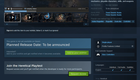 Изображение из объявления Steam