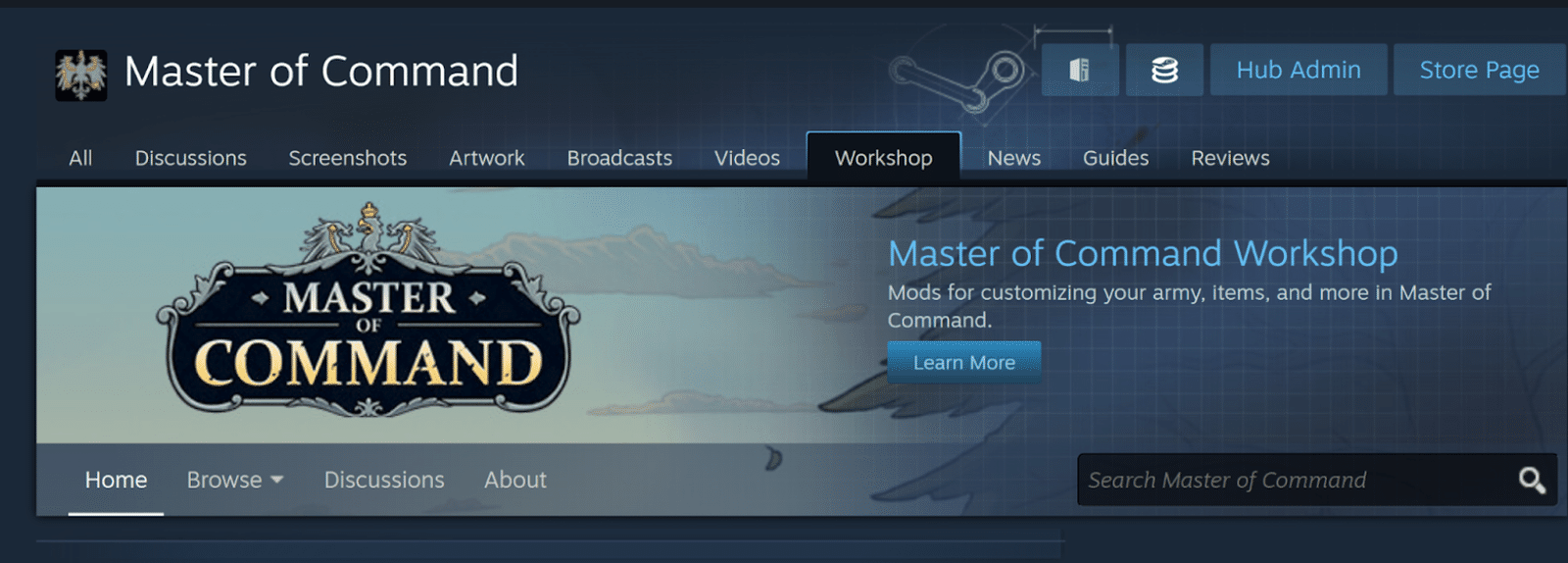 Изображение из объявления Steam