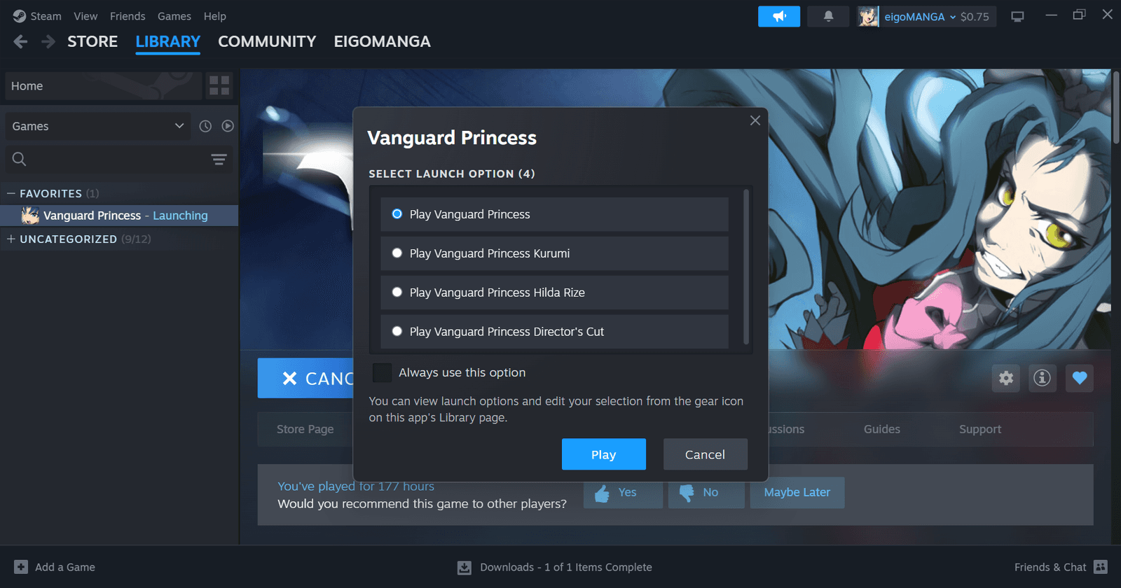 Изображение из объявления Steam