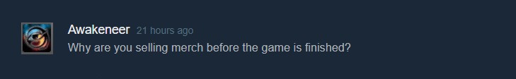 Изображение из объявления Steam