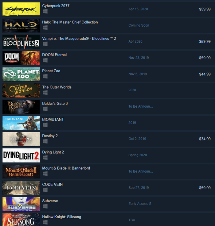 Изображение из объявления Steam