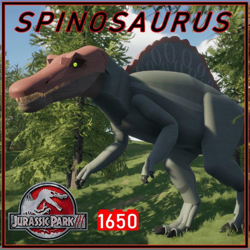 Spinosaurus Aegyptiacus - Jurassic Park 3