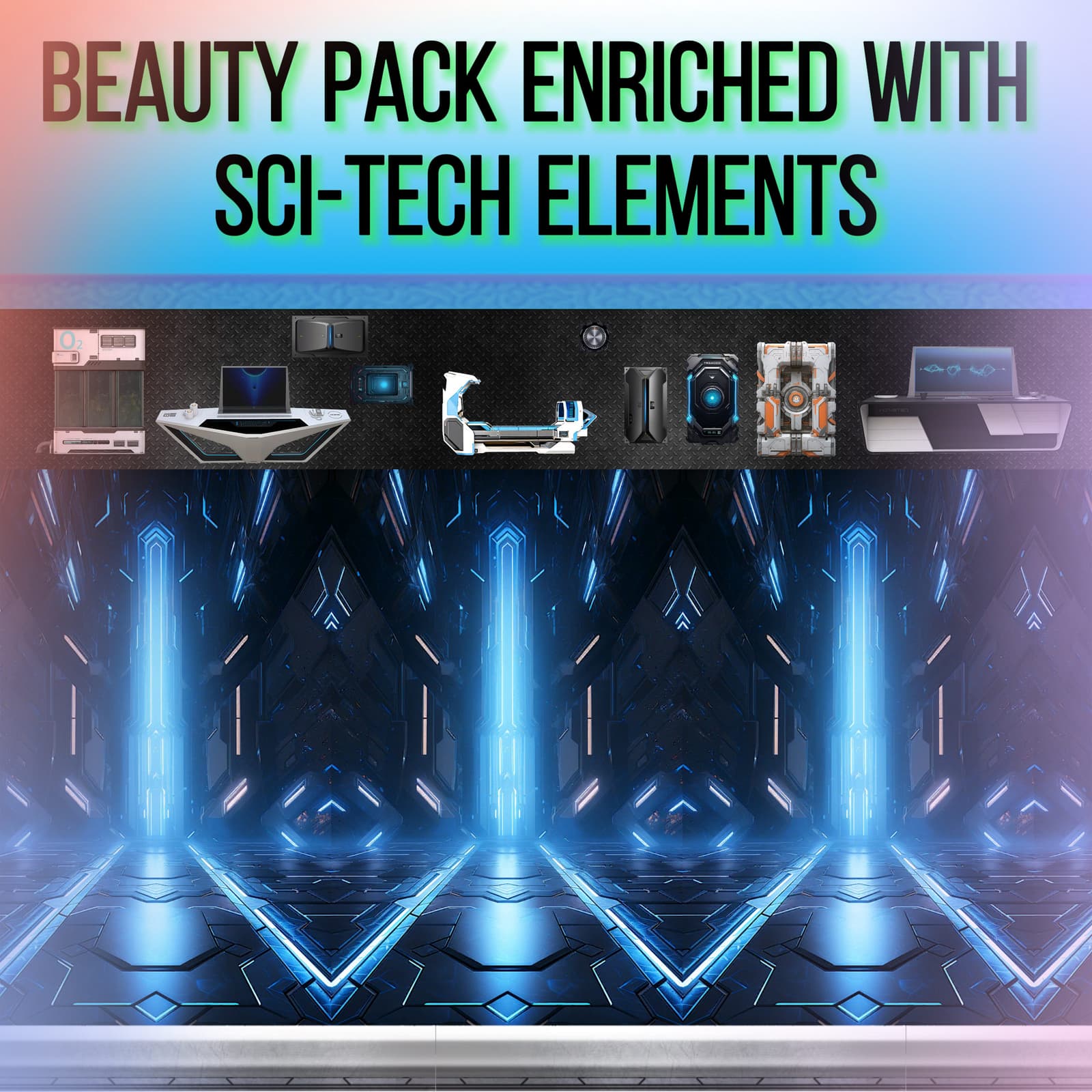 Sci-Fi Elements Aesthetic Pack（科幻元素美化包）