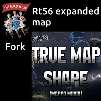 Road to 56 - True Map Shape Fork