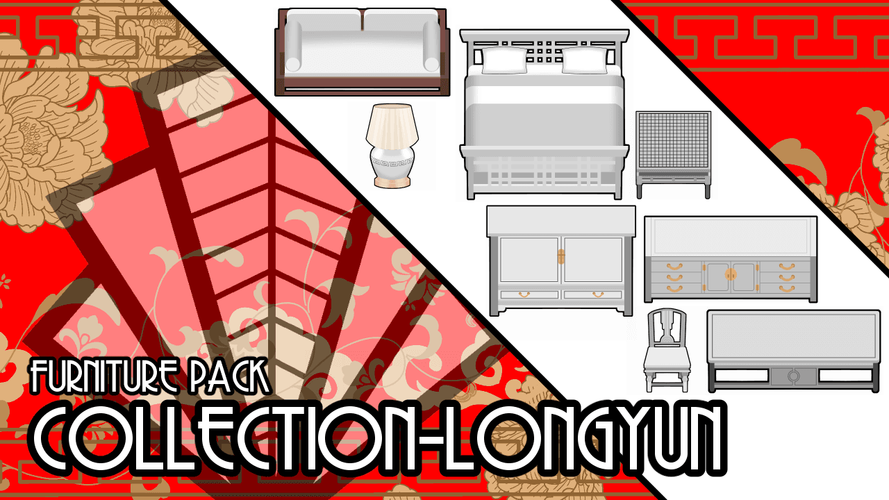 RR's Furniture pack-Collection Longyun