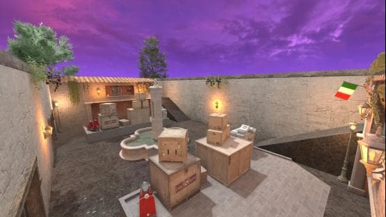 SUNSET AIM MAP 1V1