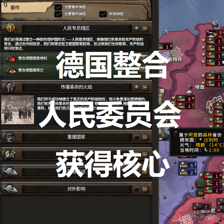 德国整合人民委员会获得核心